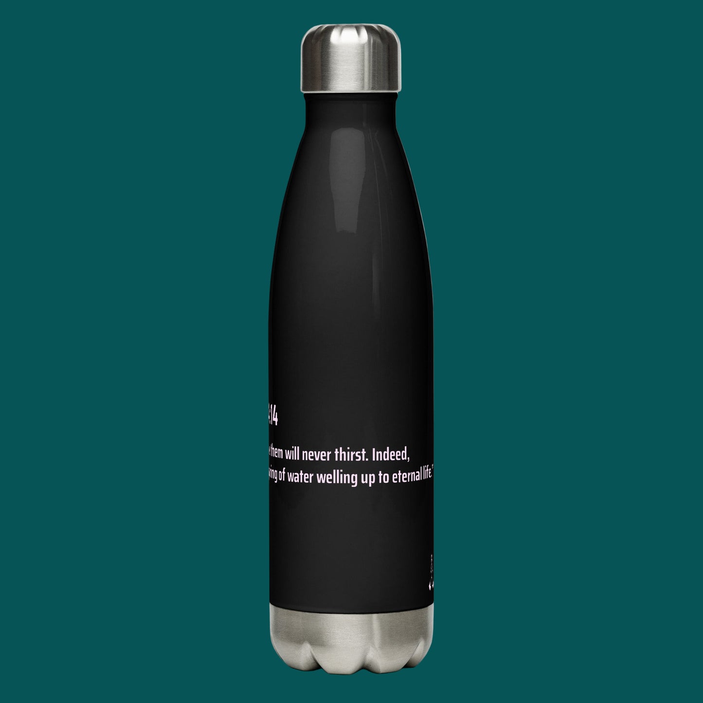 Stainless steel water bottle - Princess Armor E6:10Princess Armor E6:10Princess Armor E6:104016663_16030Black