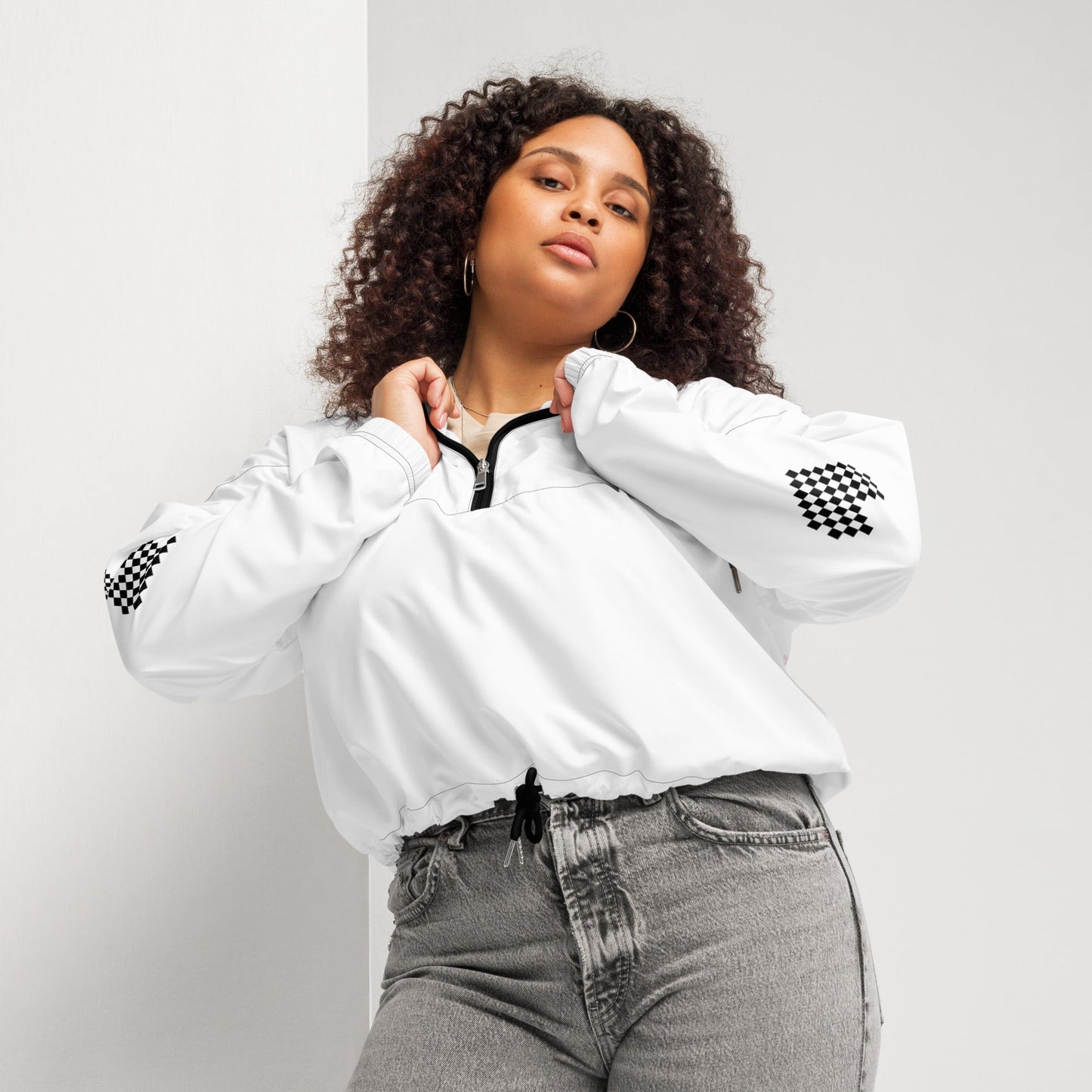 Women’s cropped windbreaker - Princess Armor E6:10Princess Armor E6:10Princess Armor E6:109185785_15800WhiteXS