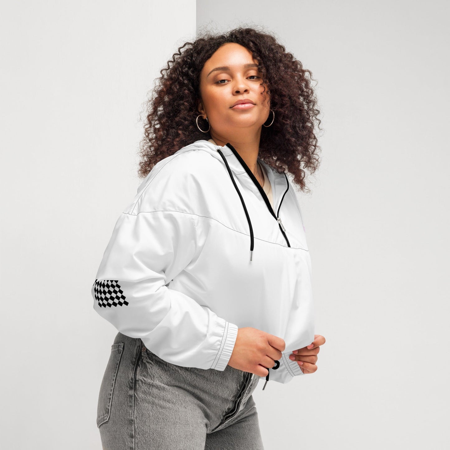 Women’s cropped windbreaker - Princess Armor E6:10Princess Armor E6:10Princess Armor E6:109185785_15800WhiteXS