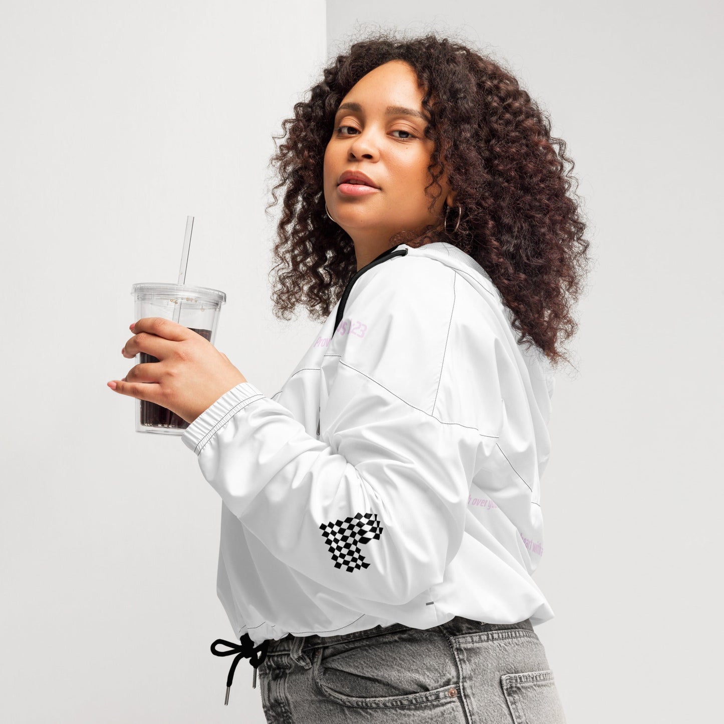 Women’s cropped windbreaker - Princess Armor E6:10Princess Armor E6:10Princess Armor E6:109185785_15800WhiteXS